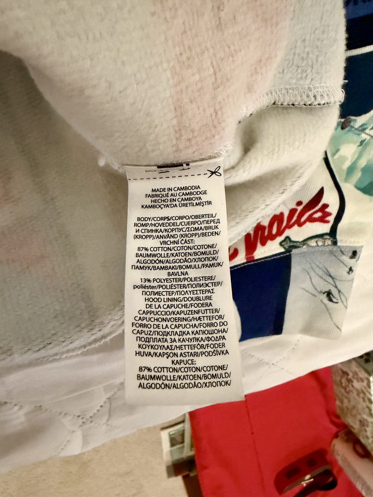 Polo Ralph Lauren Polo Ralph Lauren Ski-Patchwork Fleece Hoodie Medium Size US M / EU 48-50 / 2 - 6 Thumbnail