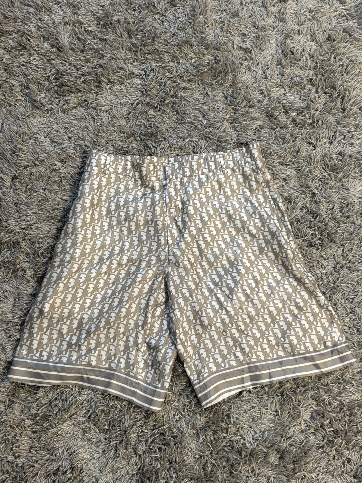 Dior Dior Monogram Oblique Monogram Shorts Size US 34 / EU 50 - 1 Thumbnail