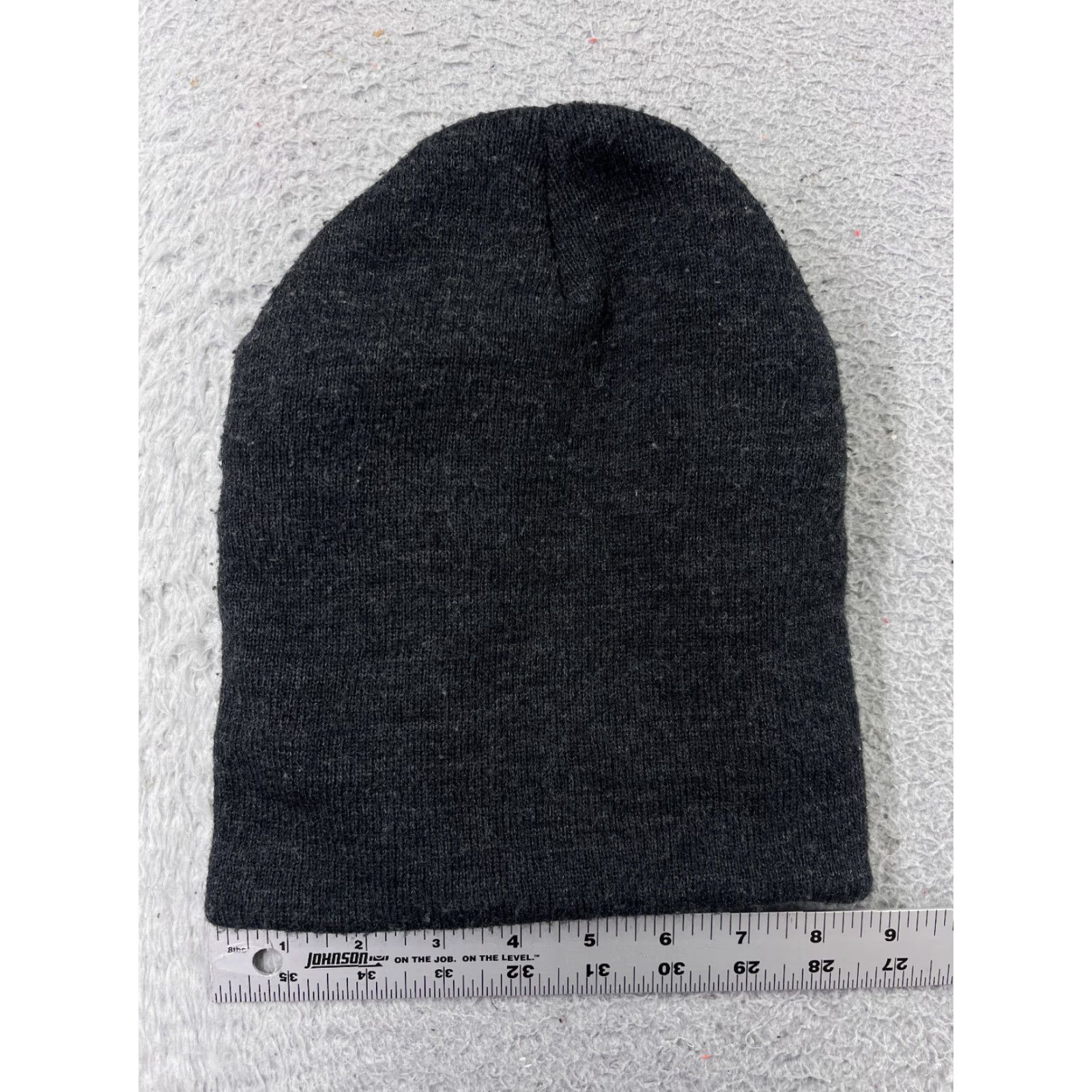 Tek Gear Tek Gear Beanie Adult One Size Gray Knit Acrylic Polyester Winter Ski Hat/Cap Mens Womens Unisex Beanie Winter Ski theme Gray Size ONE SIZE - 2 Thumbnail