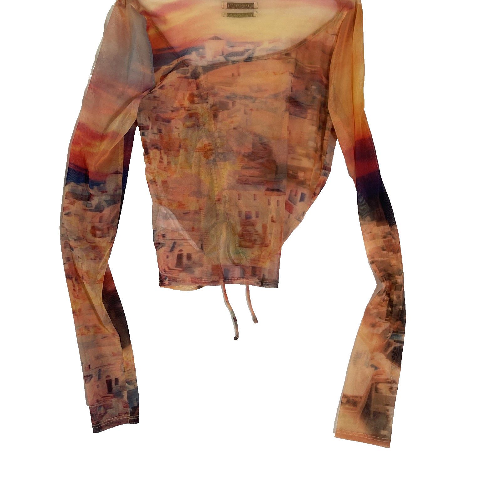 Urban Outfitters Urban Outfitters Mesh Crop Top- Medium Size M / US 6-8 / IT 42-44 - 4 Thumbnail