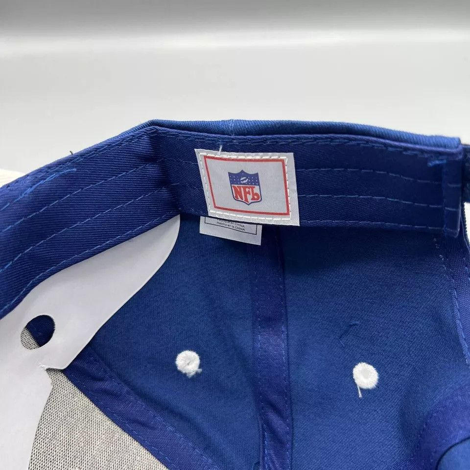 NFL Indianapolis Colts Hat Men Embroidered Logo Strap Back Cap Size ONE SIZE - 7 Thumbnail
