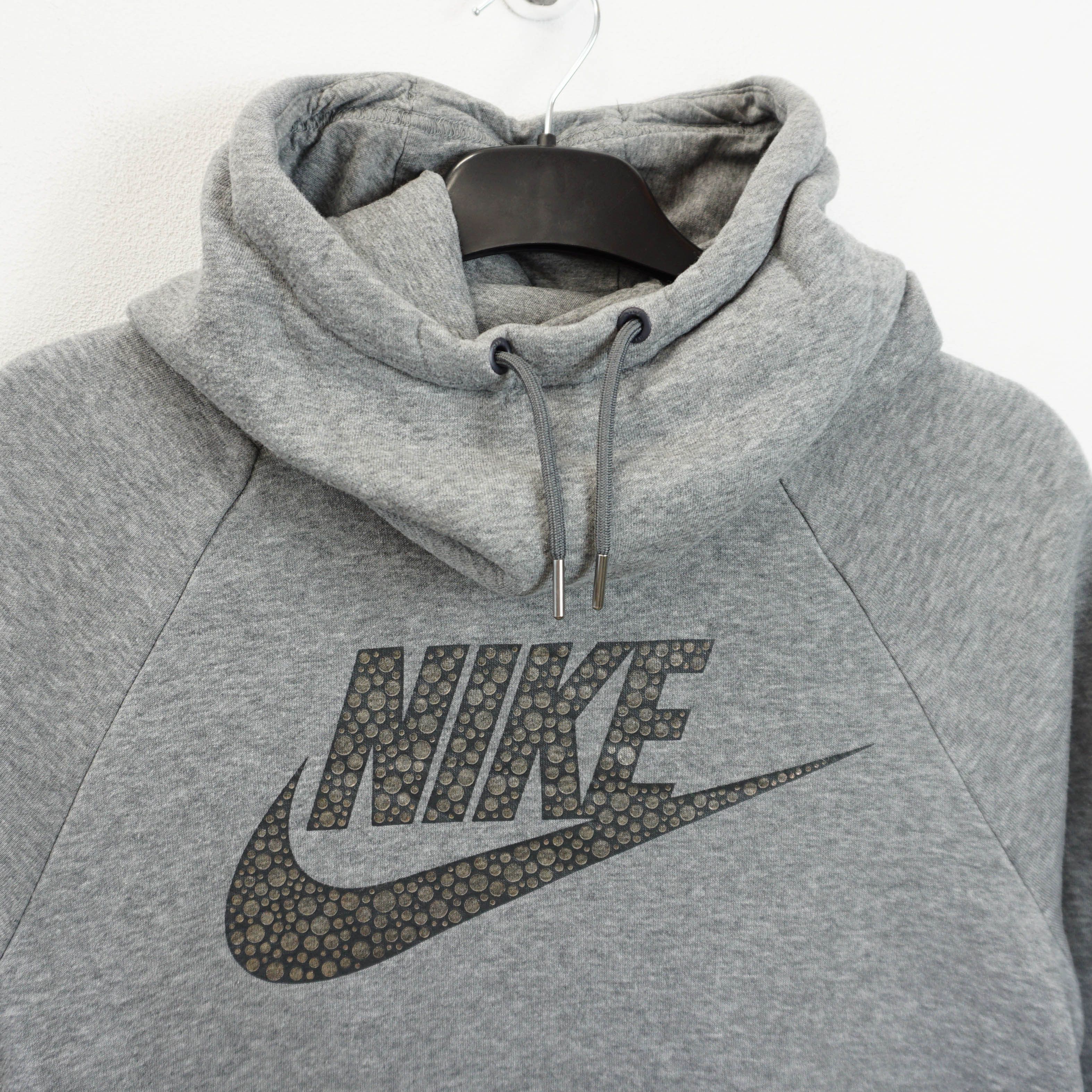 Nike Archive Big Logo Gray Jogger Hoodie Size S / US 4 / IT 40 - 2 Thumbnail