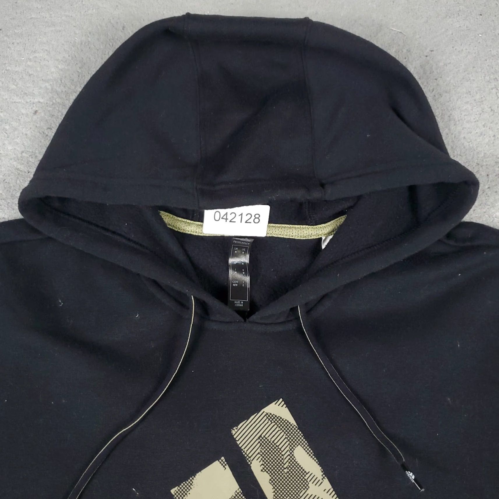 Adidas VINTAGE Adidas Mens Hoodie Pullover Sweatshirt Black Medium All Seasons Sports Size US M / EU 48-50 / 2 - 3 Thumbnail
