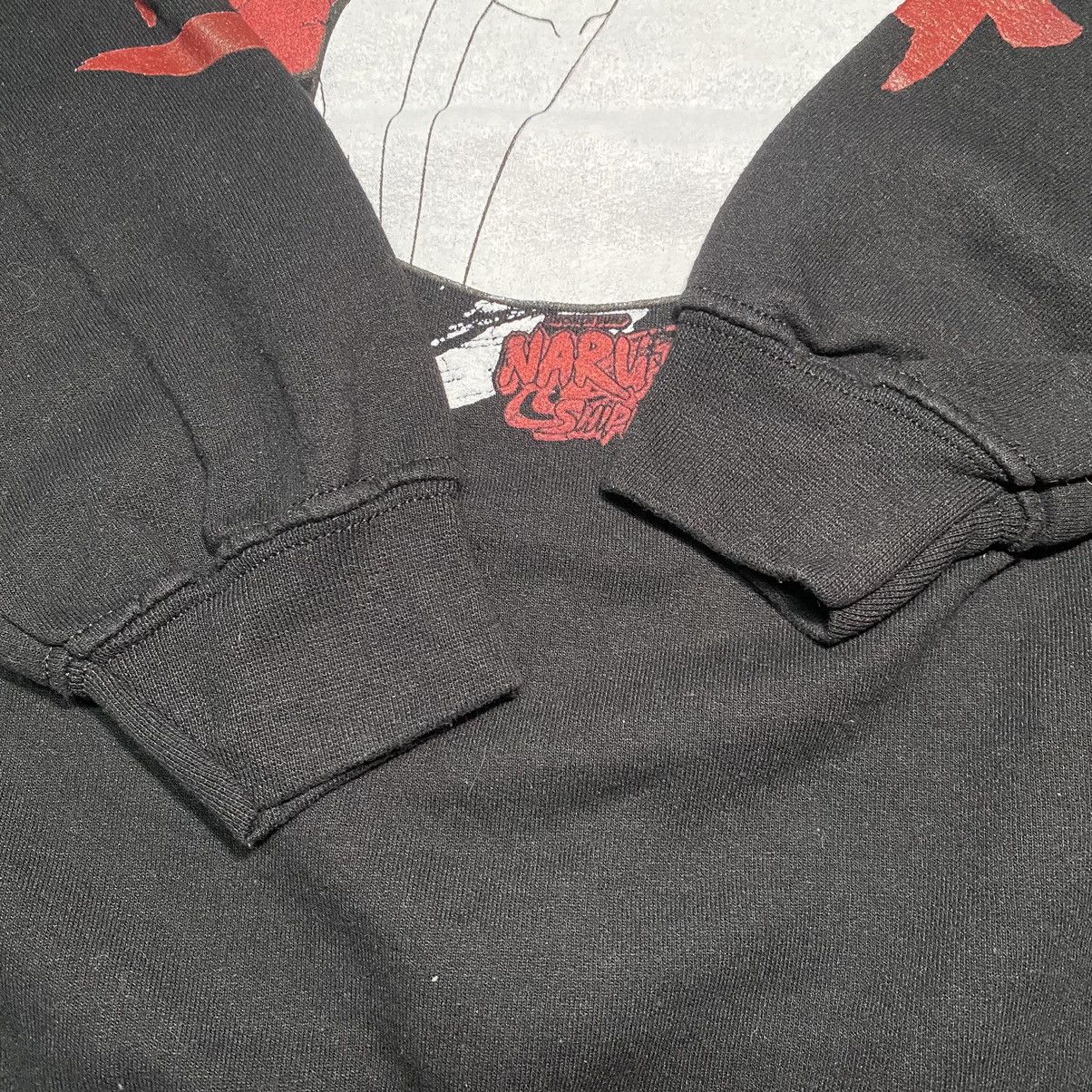 Anime × Vintage VINTAGE NARUTO SHIPPUDEN UCHIHA SASUKE HOODIE PULLOVER Size US M / EU 48-50 / 2 - 12 Thumbnail