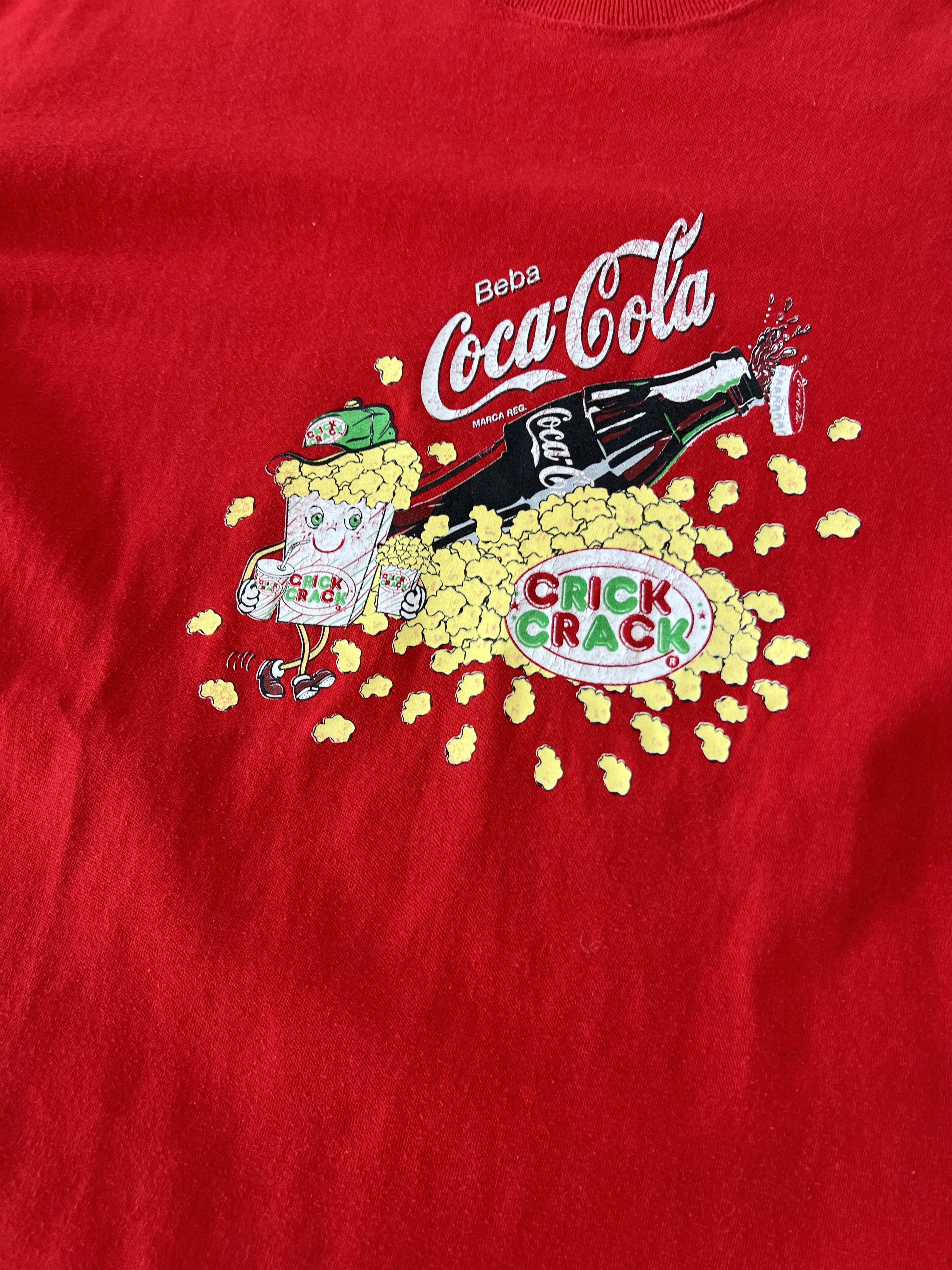 Coca Cola Coca Cola Beba Crick Crack Vintage Tee Size US L / EU 52-54 / 3 - 2 Thumbnail