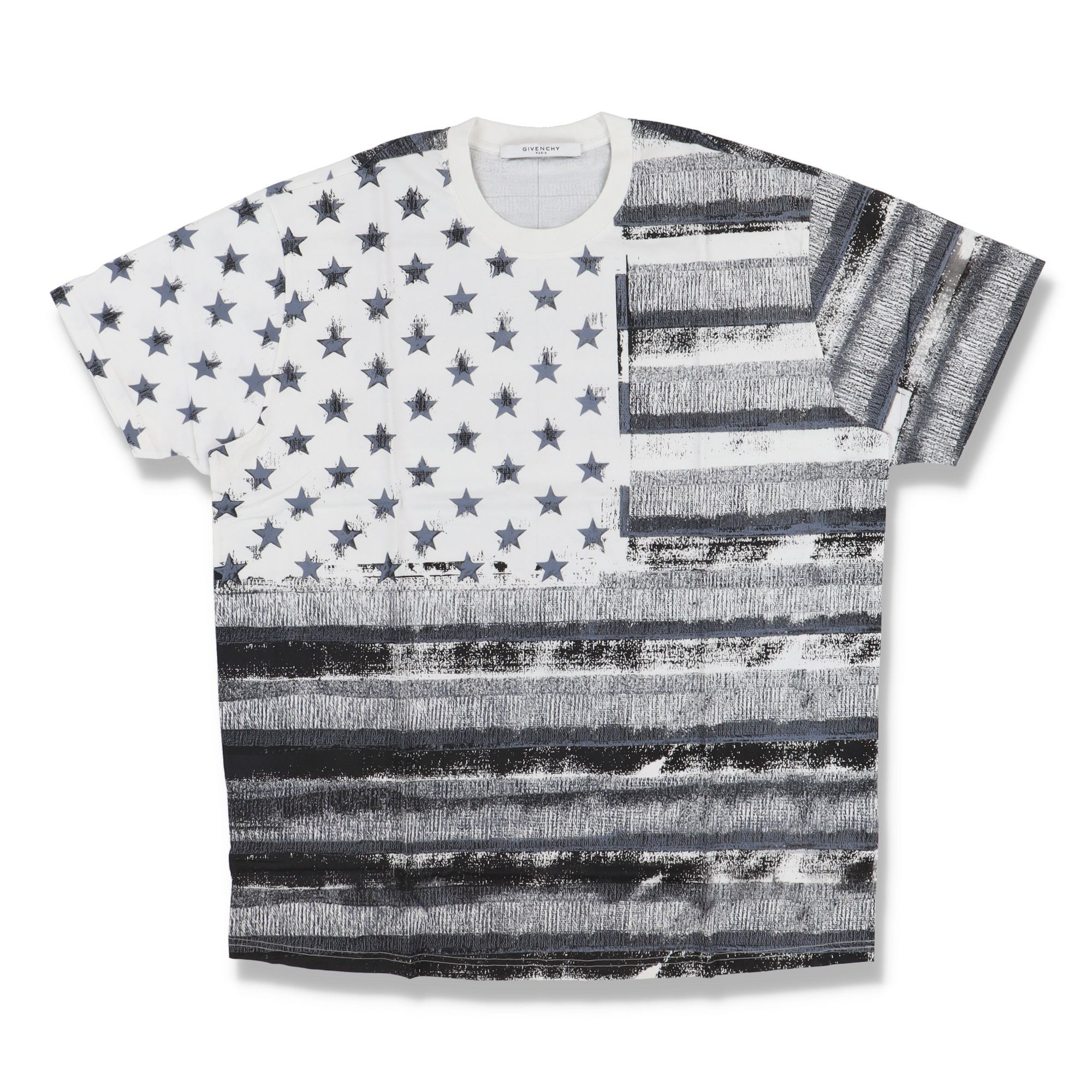 Givenchy Stars and Stripes Full Flag Print Oversized T-Shirt Size US S / EU 44-46 / 1 - 1 Thumbnail