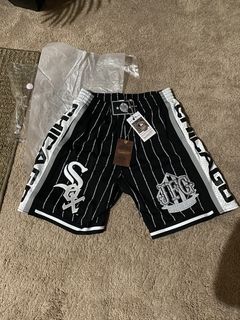 JUST DON X MITCHELL & NESS ORLANDO MAGIC WHITE BASKETBALL SHORTS NEW XL