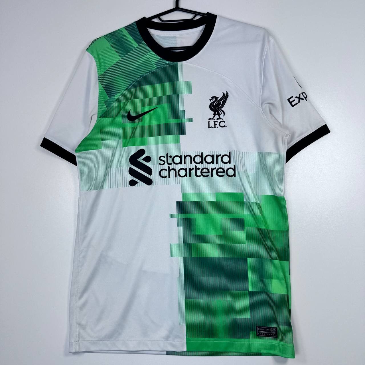 Nike Nike Liverpool FC Away Shirt 2023/24 White Mens Size S Size US S / EU 44-46 / 1 - 1 Thumbnail
