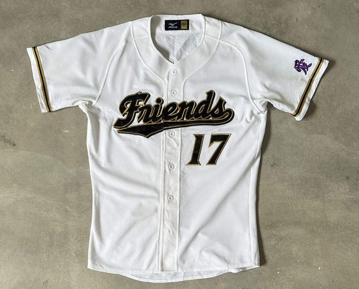 Mizuno MIZUNO FRIENDS BASEBALL JERSEY Size US M / EU 48-50 / 2 - 1 Thumbnail