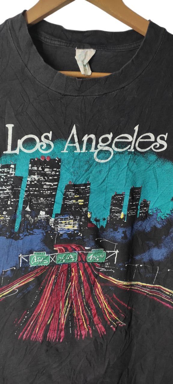Vintage VINTAGE LOS ANGELES CITY SINGLE STICH TEE Size US M / EU 48-50 / 2 - 5 Thumbnail