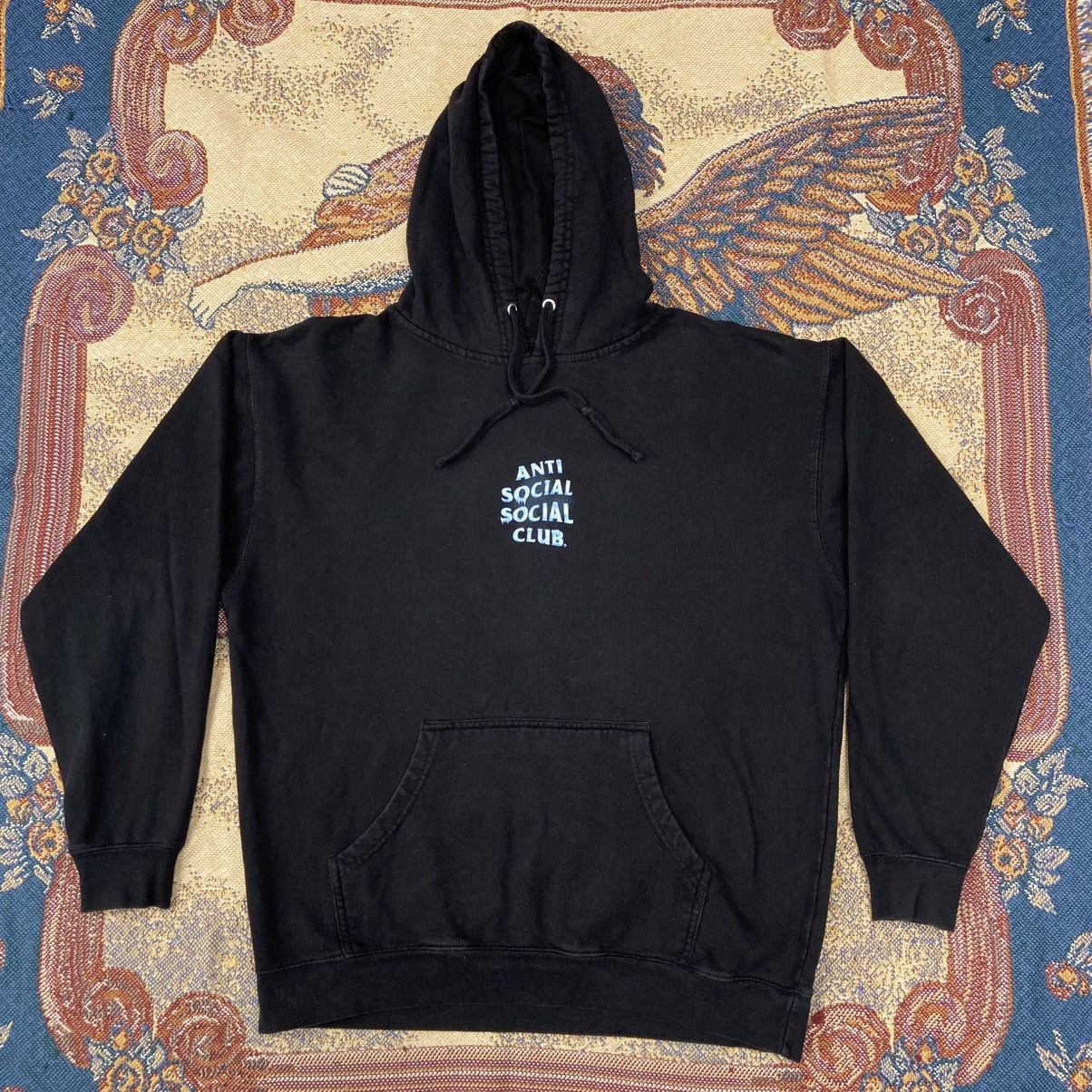 Anti Social Social Club Anti Social Social Club Black Hoodie Size US XL / EU 56 / 4 - 1 Thumbnail