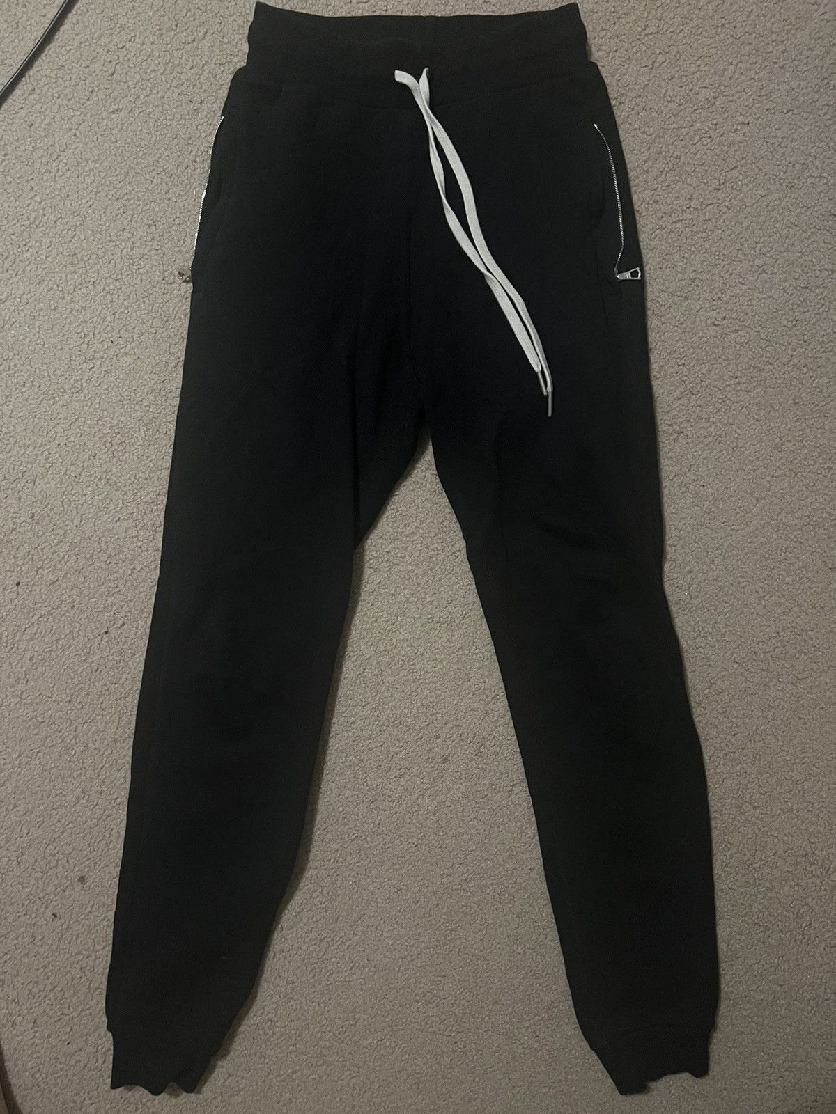 John Elliott Black rio sweatpants Size US 26 / EU 42 - 2 Thumbnail