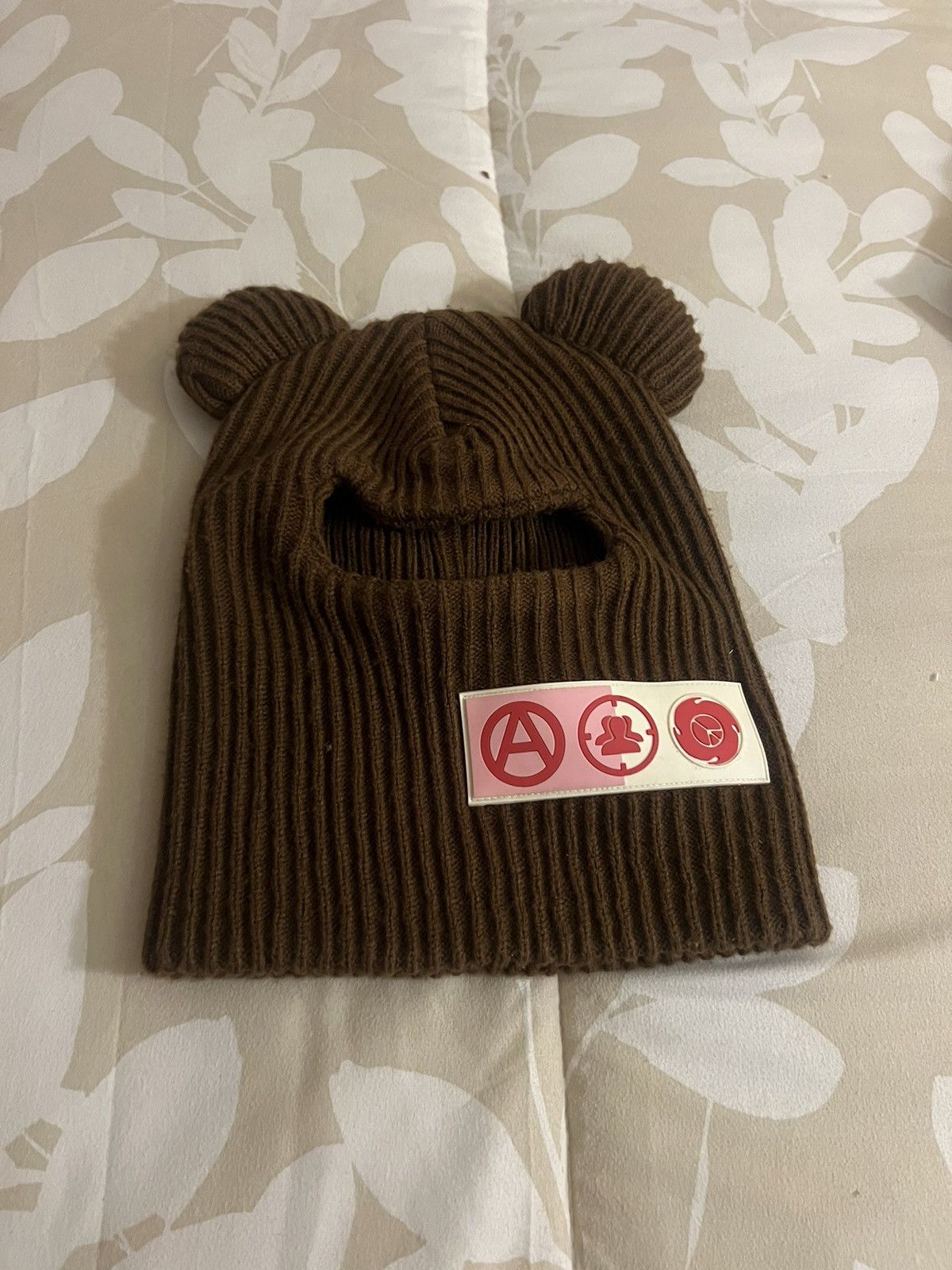 image of Jose Wong X Stillz Mask in Brown, Men's
