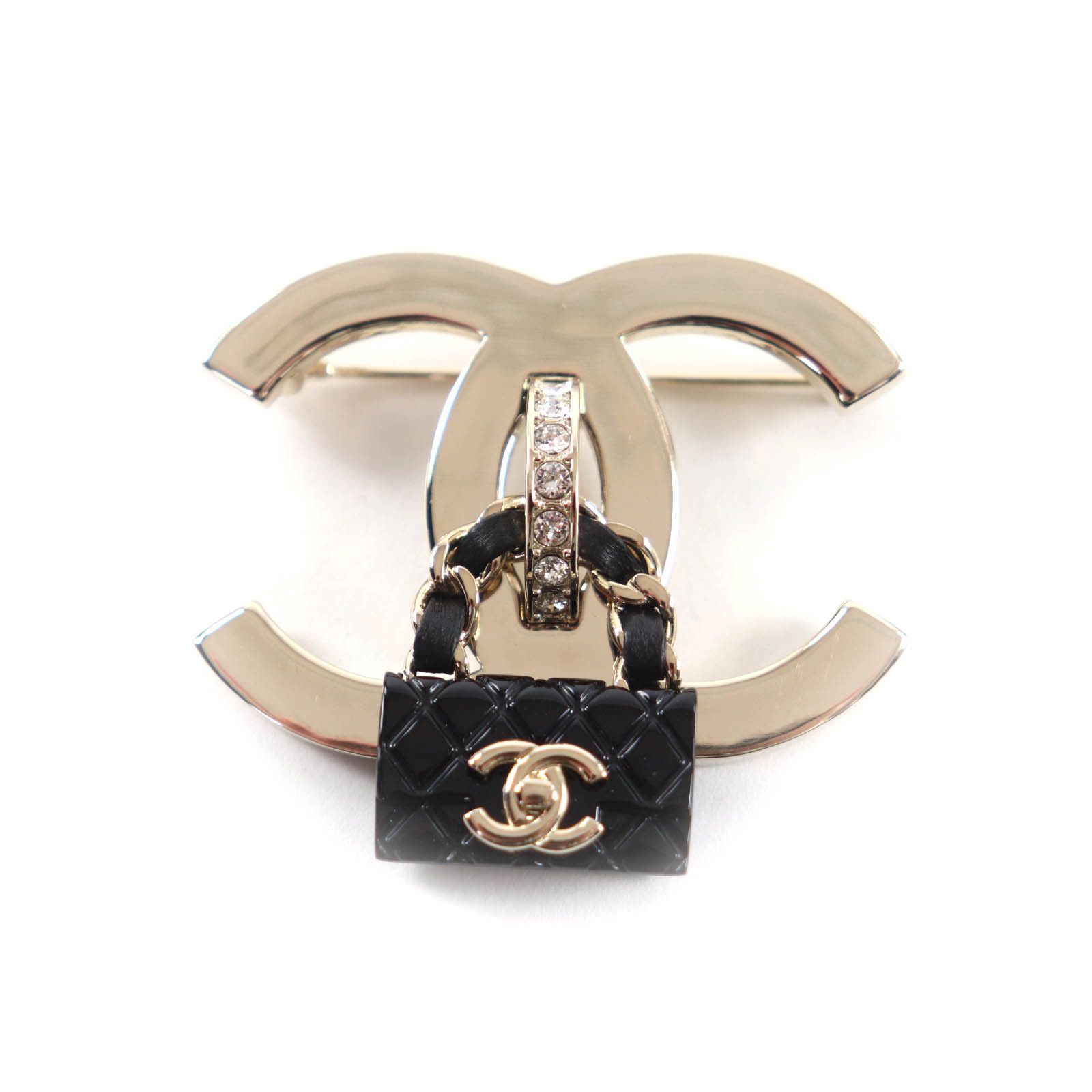 Chanel Chanel Chanel COCO Mark Brooch Metal Brooch DUTY FREE for USA Size ONE SIZE - 1 Thumbnail