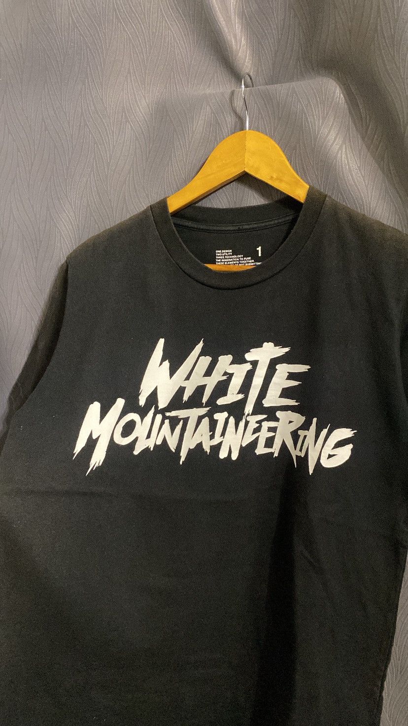 Japanese Brand × White Mountaineering Vintage White Mountaineering 1 Tshirt Black Size US S / EU 44-46 / 1 - 2 Thumbnail