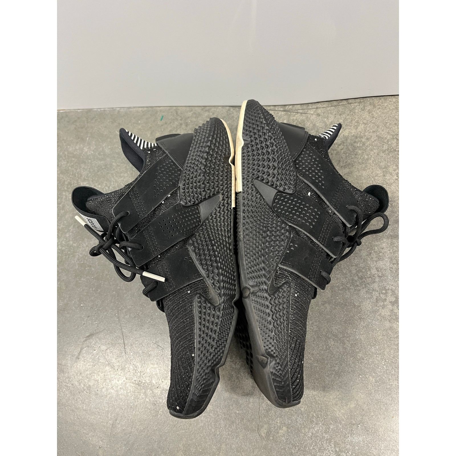 Adidas Adidas Prophere J Mens Size 9 Sneakers Triple Black Size US 9 / EU 42 - 4 Thumbnail