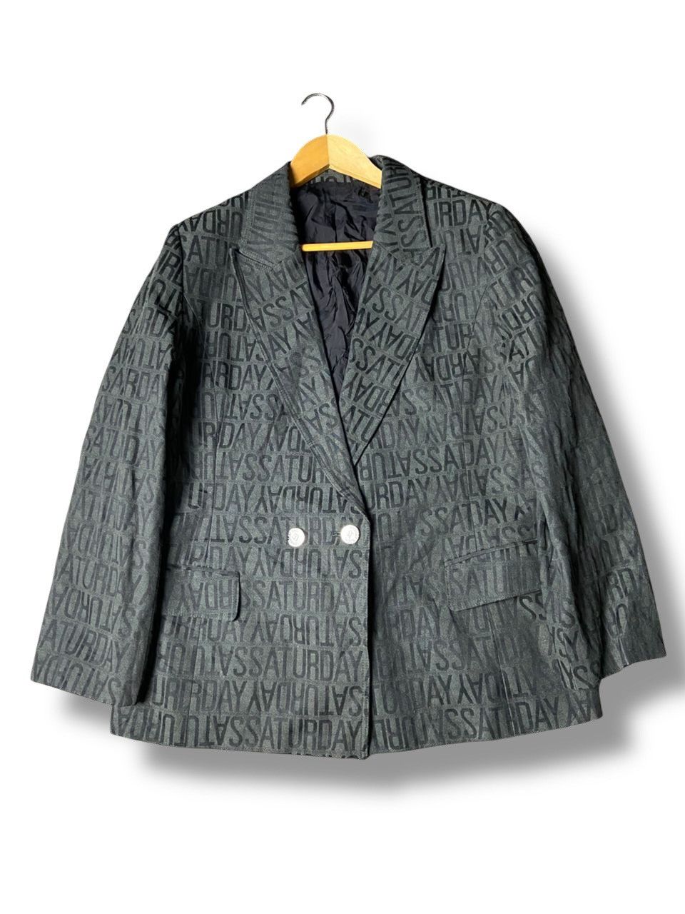 Japanese Brand Saturday Afternoon Embroidery Blazer Jacket (148) Size US XS / EU 42 / 0 - 1 Thumbnail