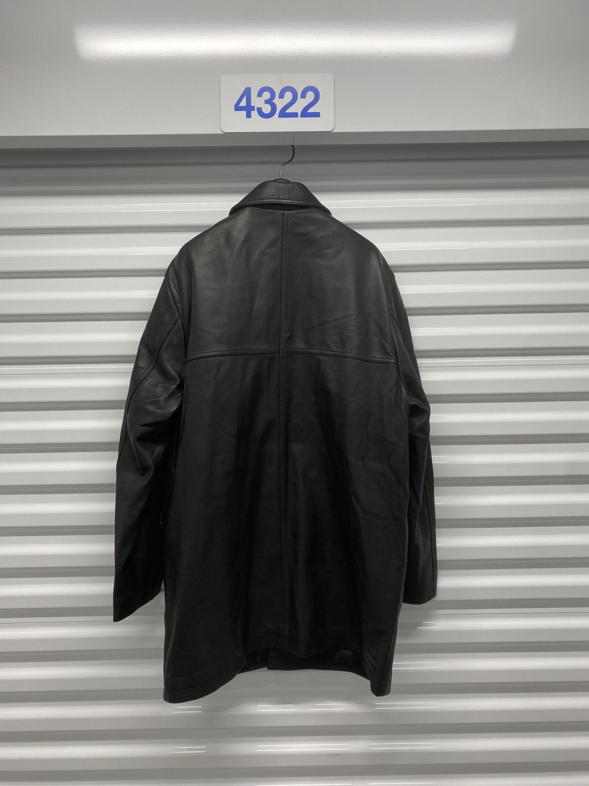 Stussy Stussy Leather Transit Coat Size US S / EU 44-46 / 1 - 5 Thumbnail