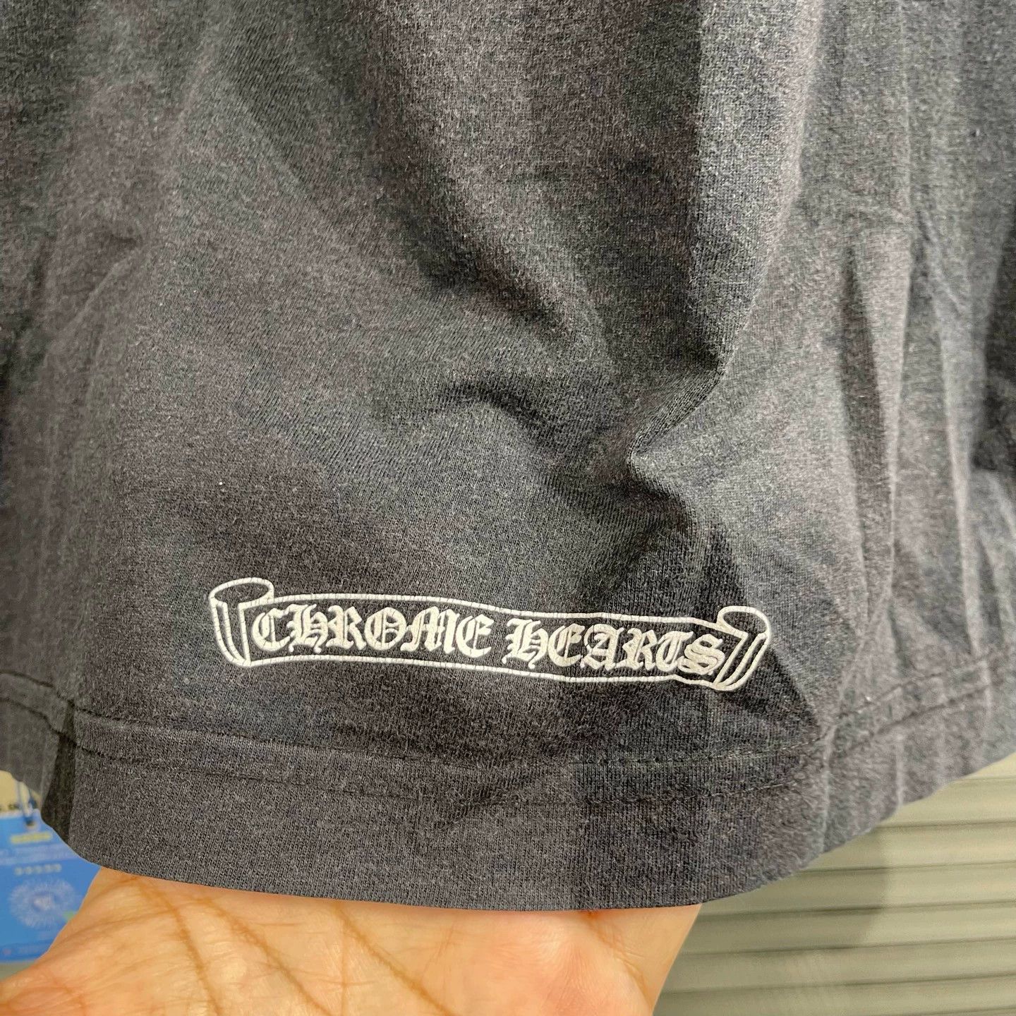 Chrome Hearts Chrome Hearts Black Scroll Scout Flower Short Sleeve Tee M Size US M / EU 48-50 / 2 - 7 Thumbnail