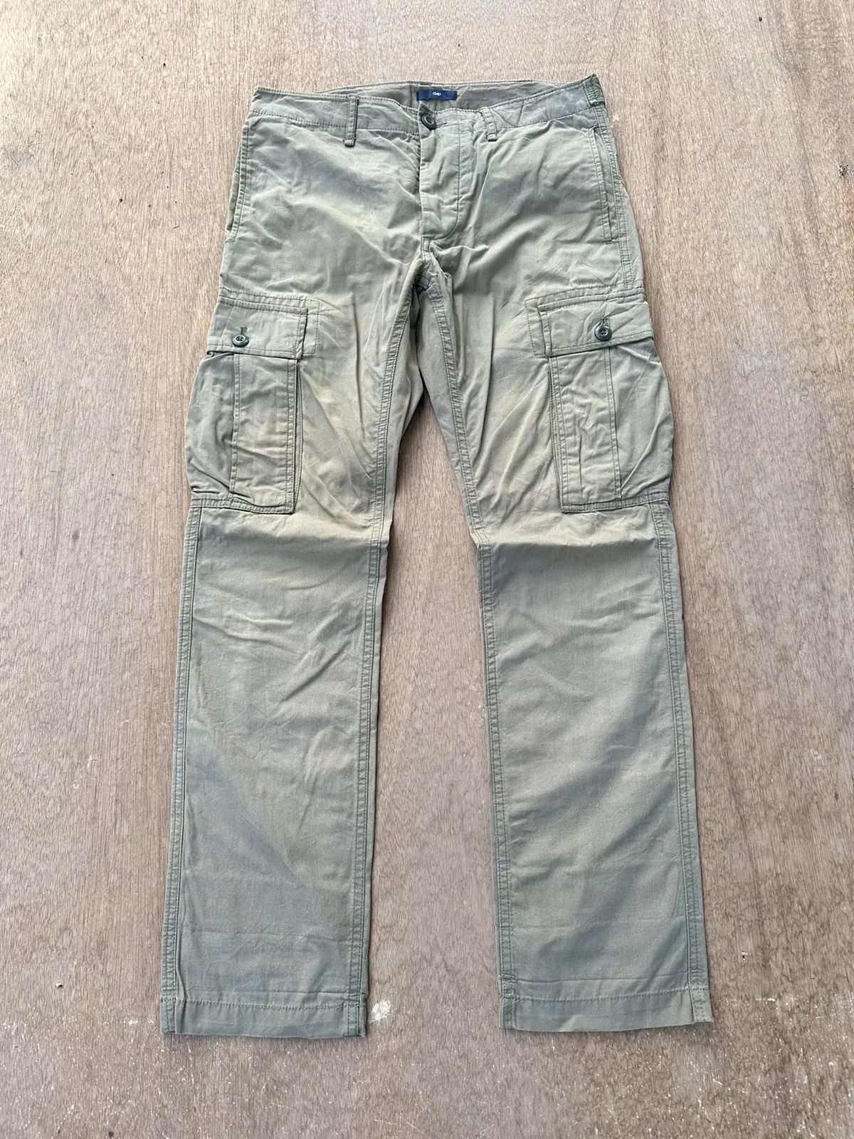 Gap GAP UTILITY FADED TACTICAL FIELD JUNGLES CARGO PANTS Size US 30 / EU 46 - 1 Thumbnail