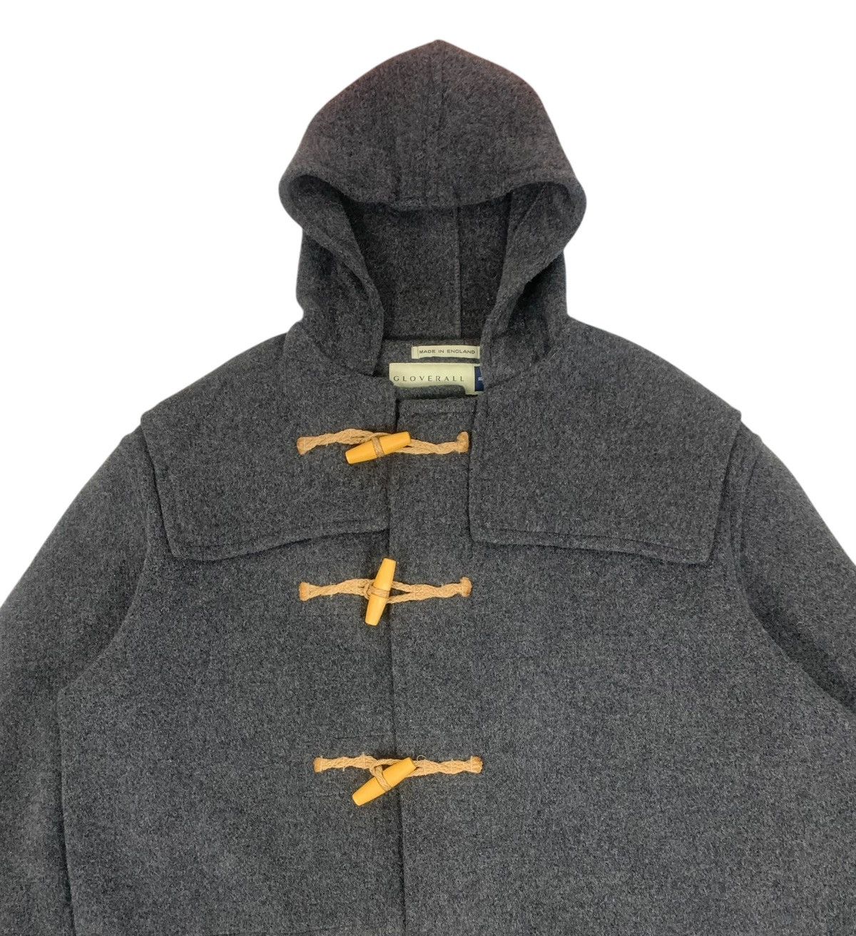 Designer Gloverall Made in England designer Luxury Wool Duffle Coat Size US XL / EU 56 / 4 - 3 Thumbnail