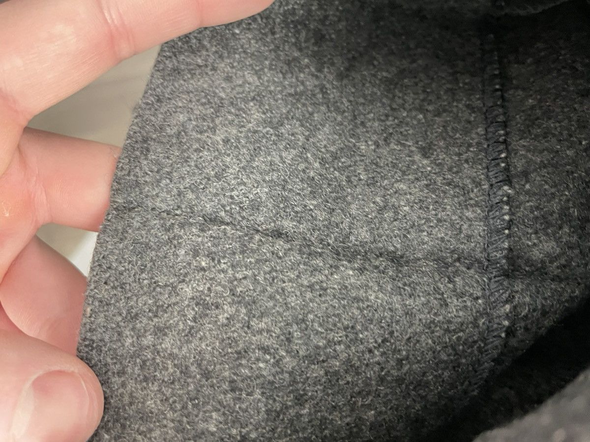 Y's for Men × Yohji Yamamoto Y’s For Men Thick Grey Wool Trouser Size 38R - 8 Thumbnail