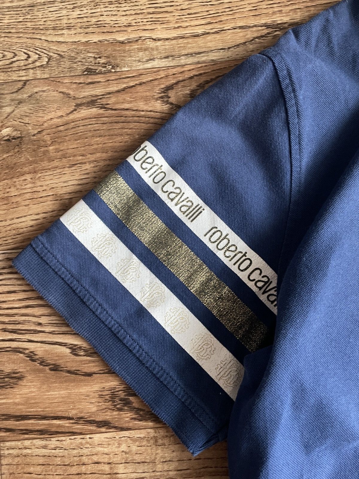 Just Cavalli × Roberto Cavalli Roberto Cavalli Just Cavalli polo t-shirt Size US XL / EU 56 / 4 - 4 Thumbnail