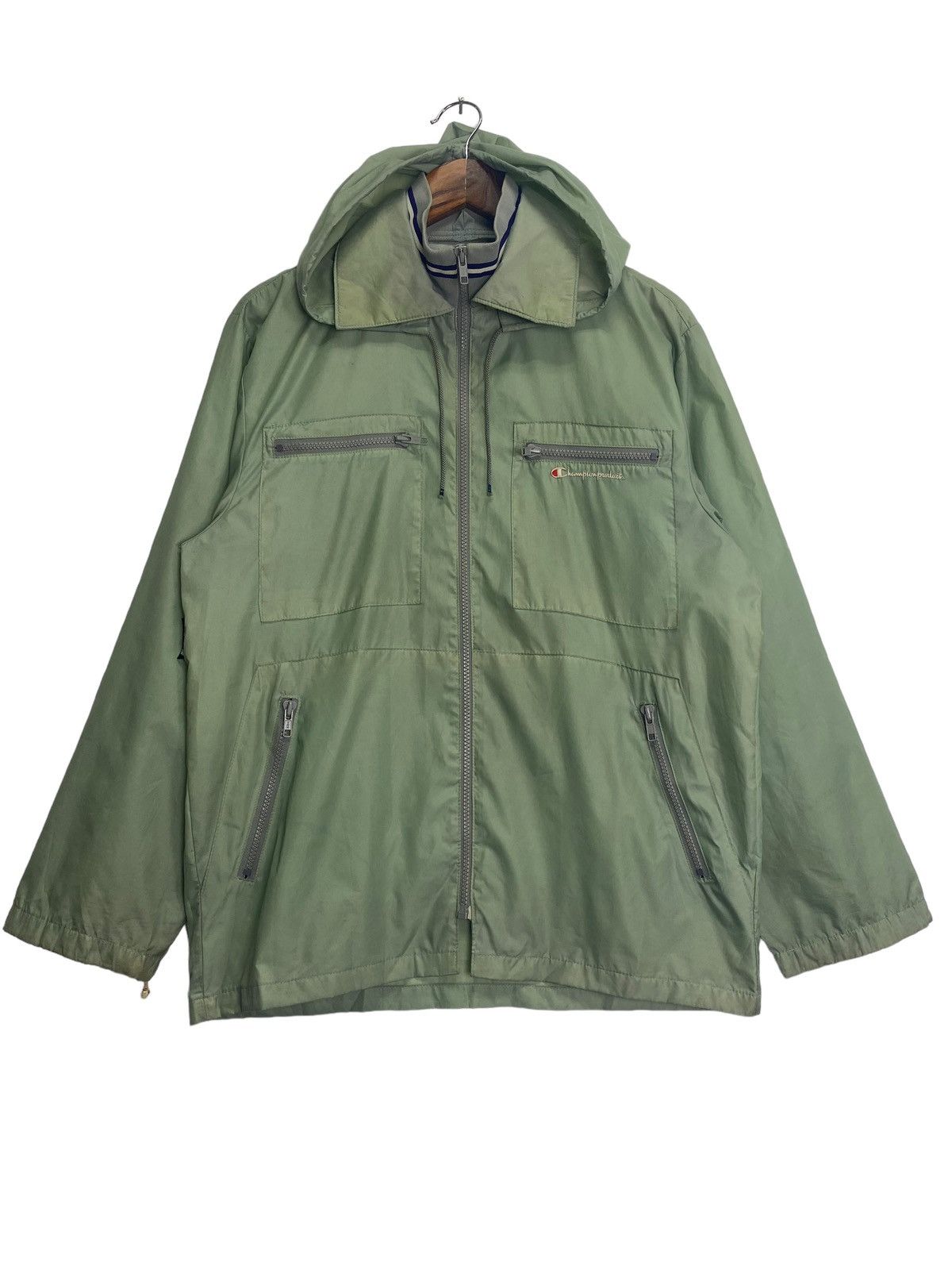 Champion × Vintage Vintage Champion Product Windbreaker Size US M / EU 48-50 / 2 - 1 Thumbnail