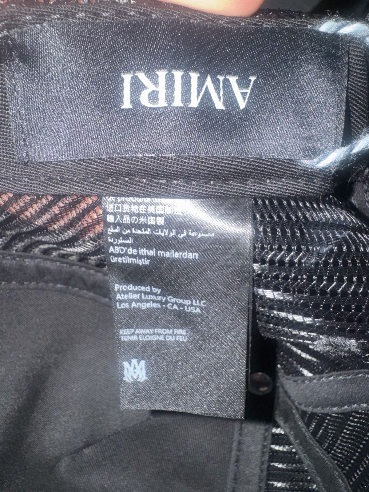 Amiri Amiri Sinners Trucker Hat Size ONE SIZE - 7 Thumbnail