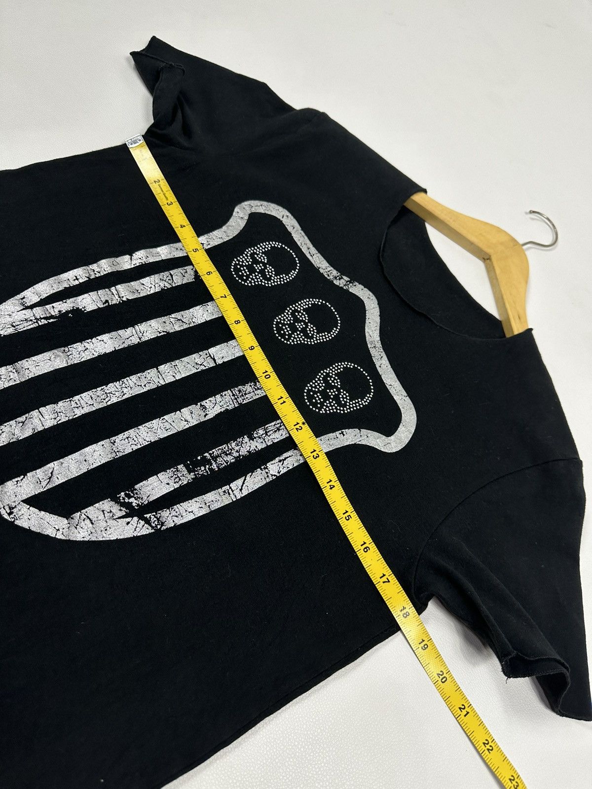 Lucien Pellat-Finet Lucien Pellat Finet Tshirt Hemless design Skull Art Size US S / EU 44-46 / 1 - 9 Thumbnail