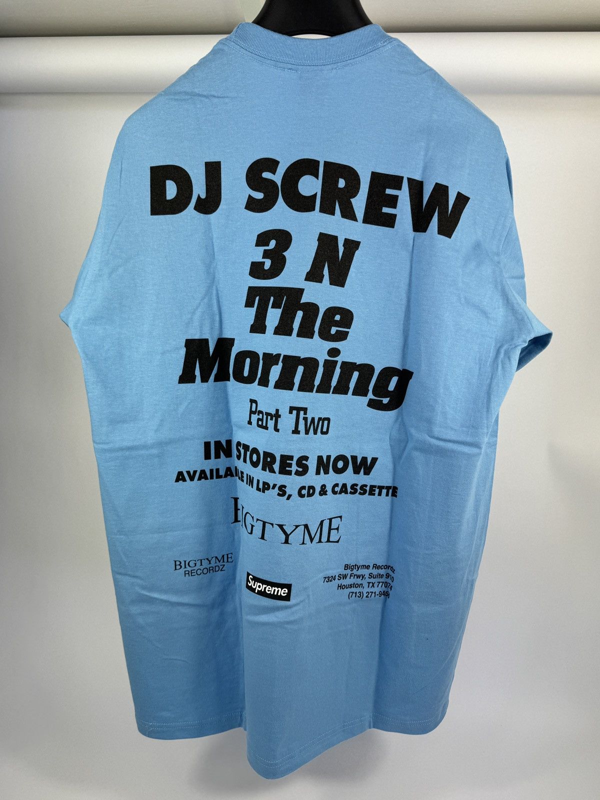 Supreme DJ SCREW SUC TEE Size US L / EU 52-54 / 3 - 2 Thumbnail