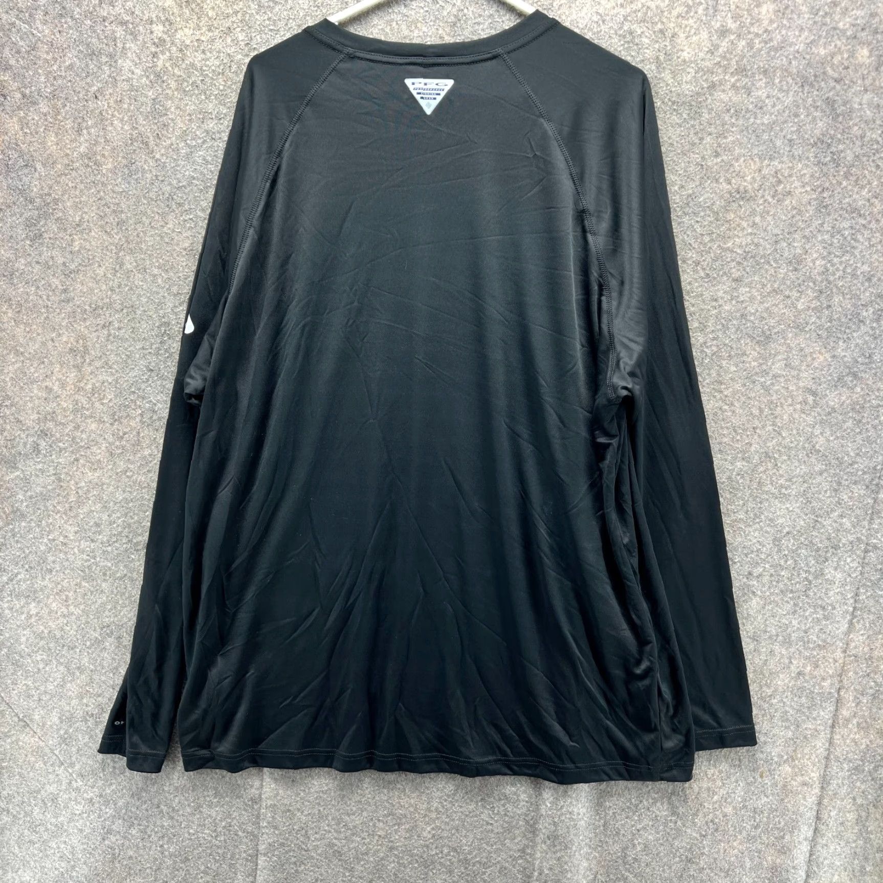 Vintage Columbia Shirt Men XL Black PFG Omni-Shade Long-Sleeve Crew Neck Logo DYI Size US XL / EU 56 / 4 - 2 Thumbnail