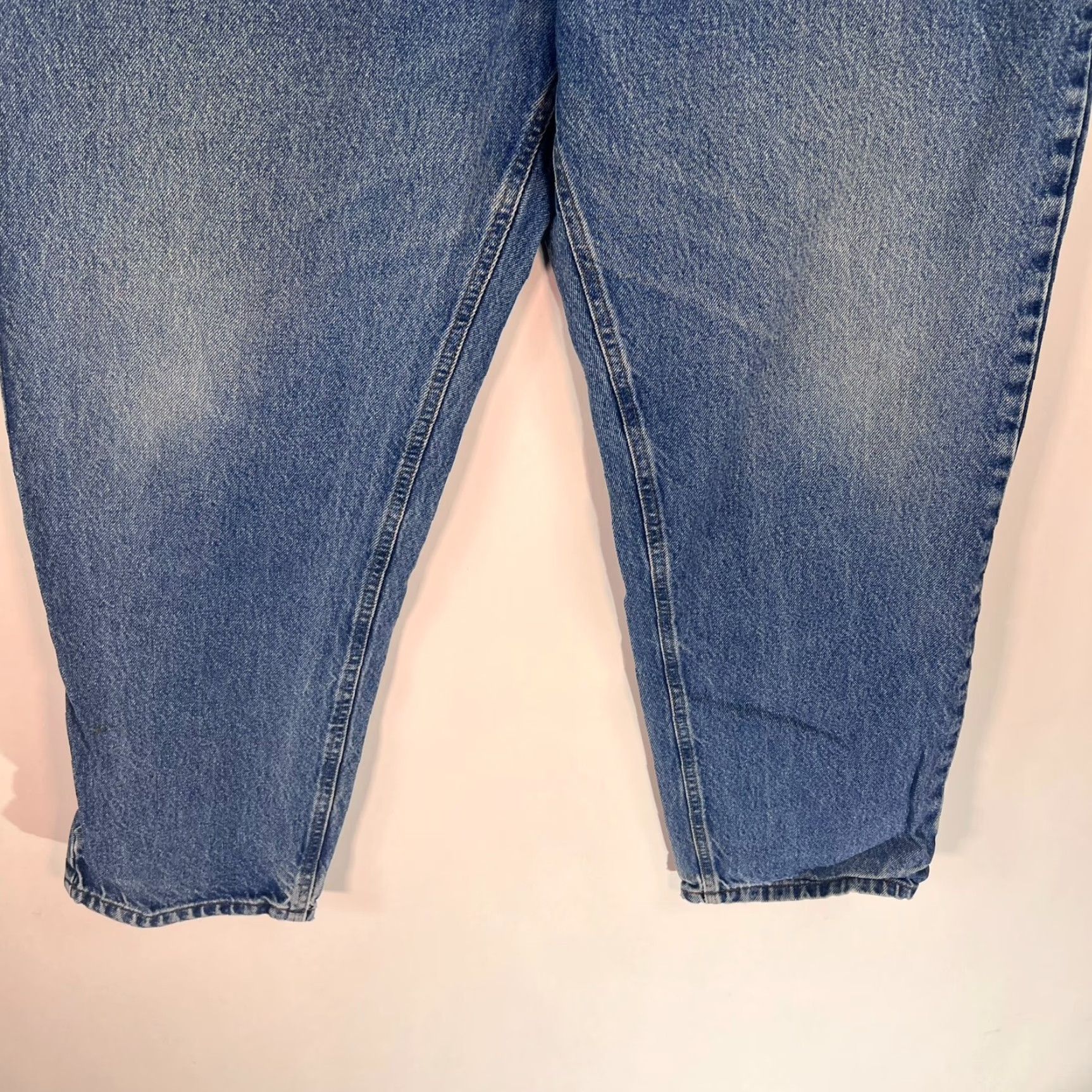 Carhartt VINTAGE Carhartt Pants Mens 40 Blue Relaxed Fit Dungaree Work Wear Outdoor 40x30 Size US 40 / EU 56 - 4 Thumbnail