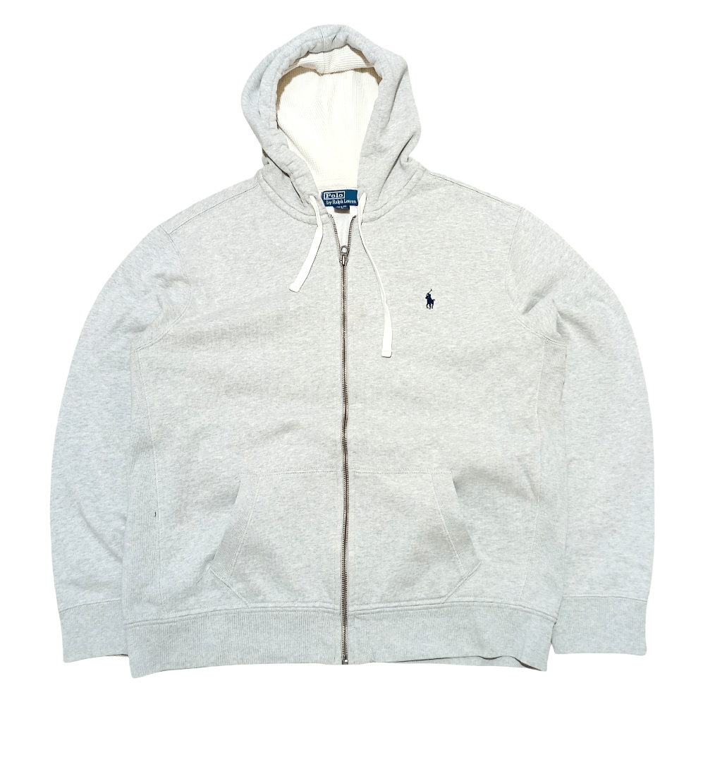 Polo Ralph Lauren Polo Ralph Lauren Zip Hoodie Vintage RL Pullover 90s Size US XL / EU 56 / 4 - 1 Thumbnail