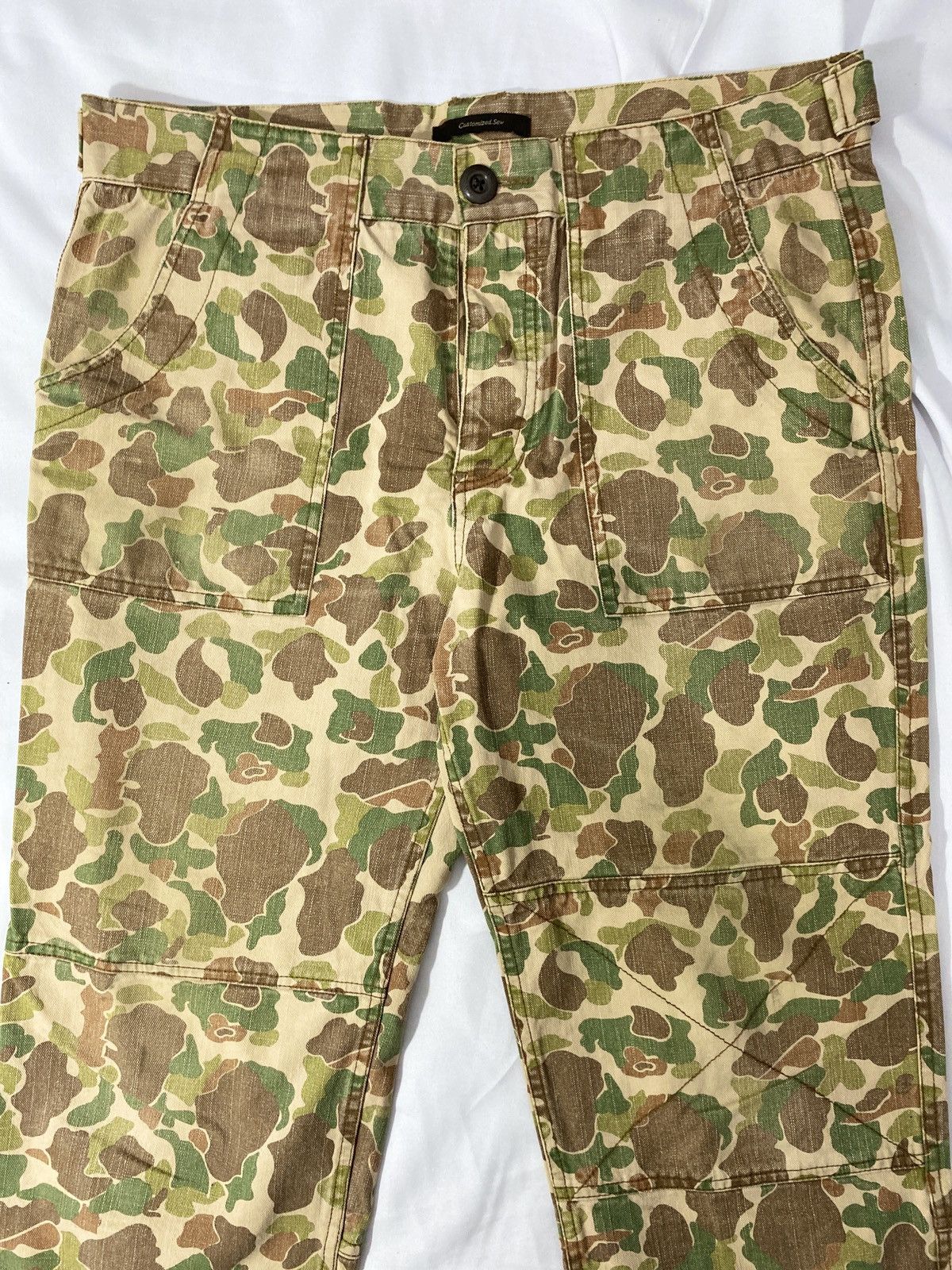 Orslow Union Made Frogskin Fatigue Pants OG107 Size US 31 - 5 Thumbnail