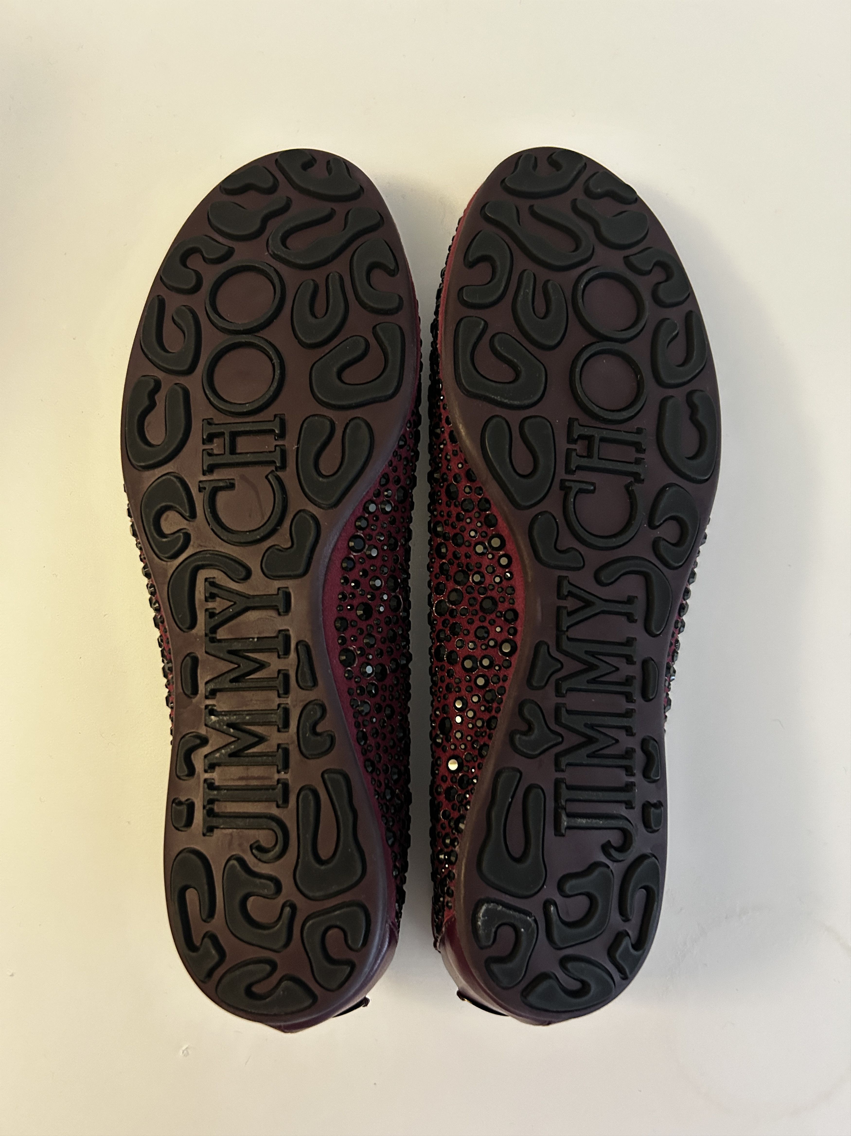 Jimmy Choo Jimmy Choo Suede w/ Crystals Size US 5.5 / IT 35.5 - 5 Thumbnail