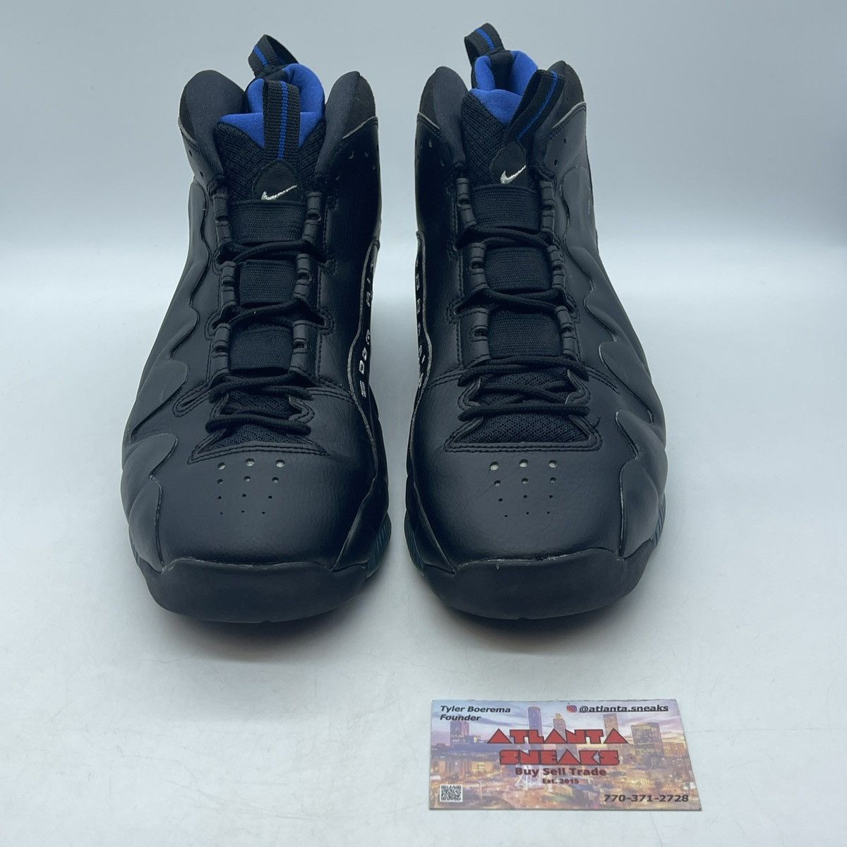 Nike Air penny 3 black varsity royal Size US 11.5 / EU 44-45 - 1 Thumbnail