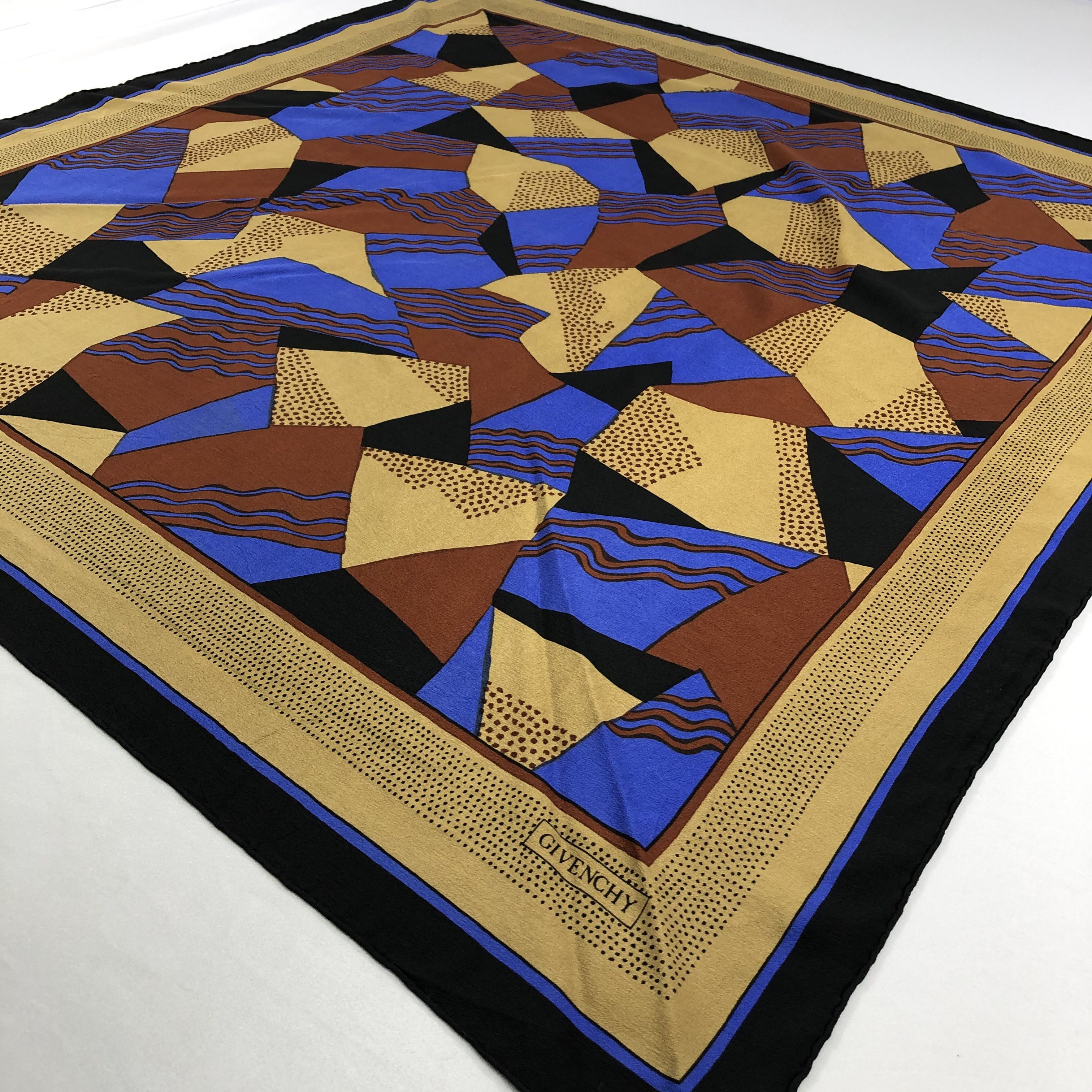 Vintage Vintage Givenchy Silk Scarf Size ONE SIZE - 3 Thumbnail