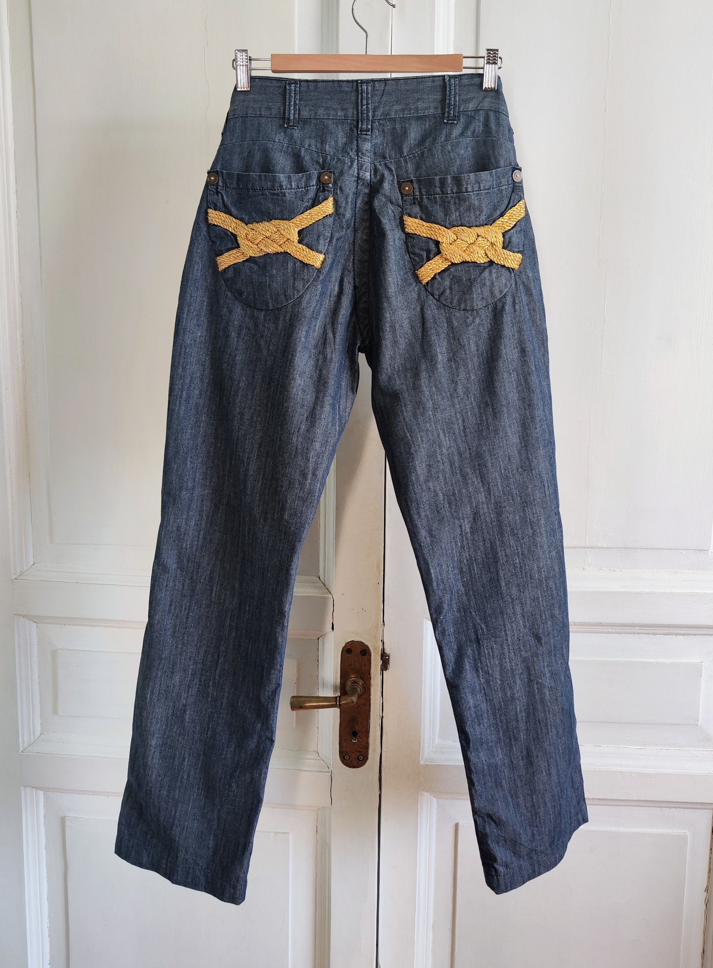 Denis Simachev Vintage wide pants.Like Vetements or Balenciaga Size US 30 / EU 46 - 3 Thumbnail
