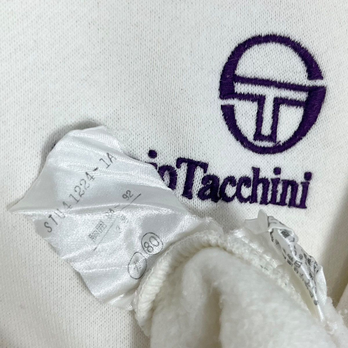 Sergio Tacchini × Vintage Vintage 90s Sergio Tacchini Sweatshirt Size US L / EU 52-54 / 3 - 6 Thumbnail