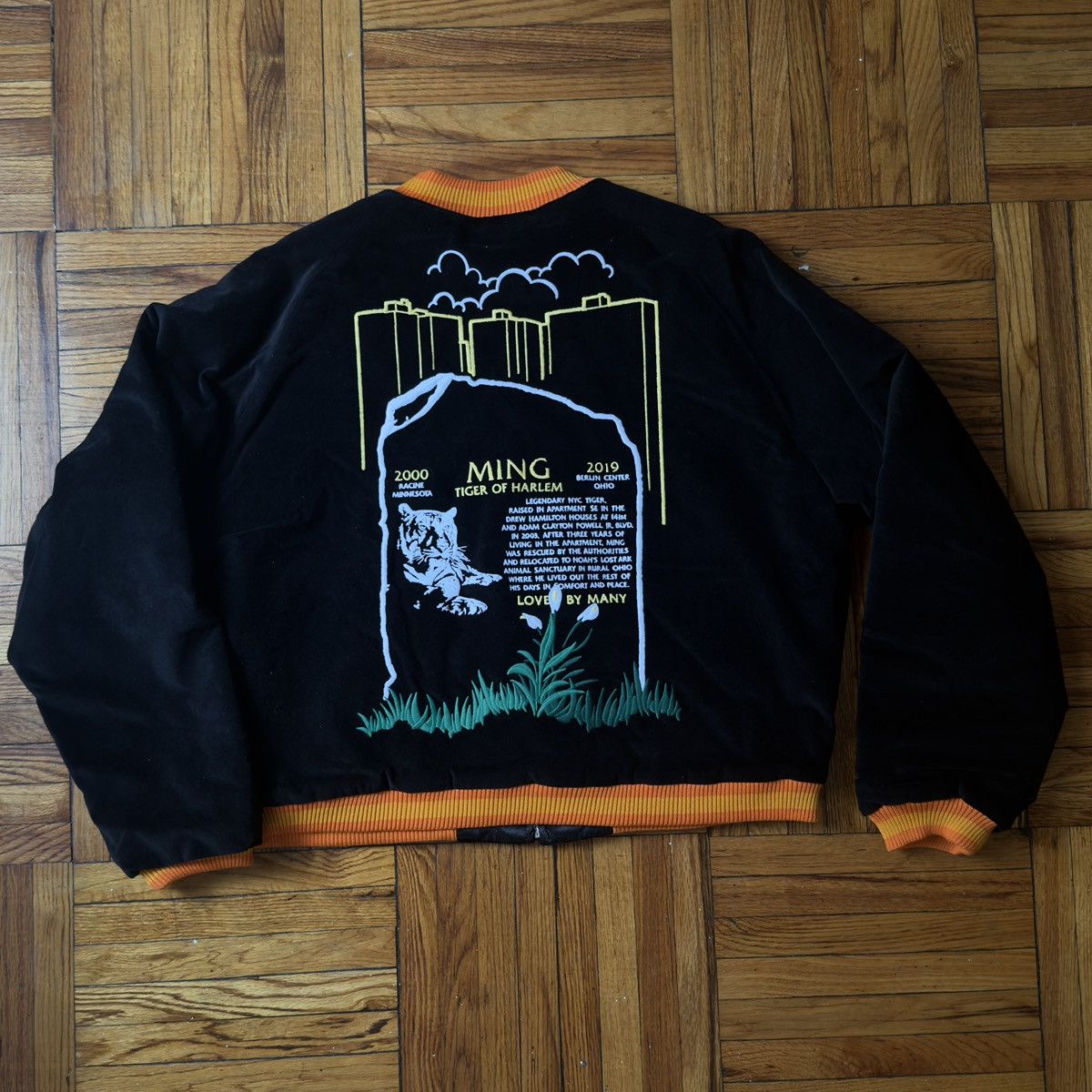 DENIM TEARS Denim Tears Trans-Atlantic Flight Jacket | Grailed