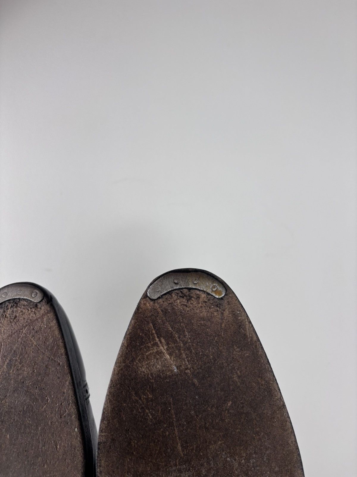 Handmade Regain Handmade Men’s Black Leather Oxford Dress Shoes Size US 9 / EU 42 - 21 Thumbnail