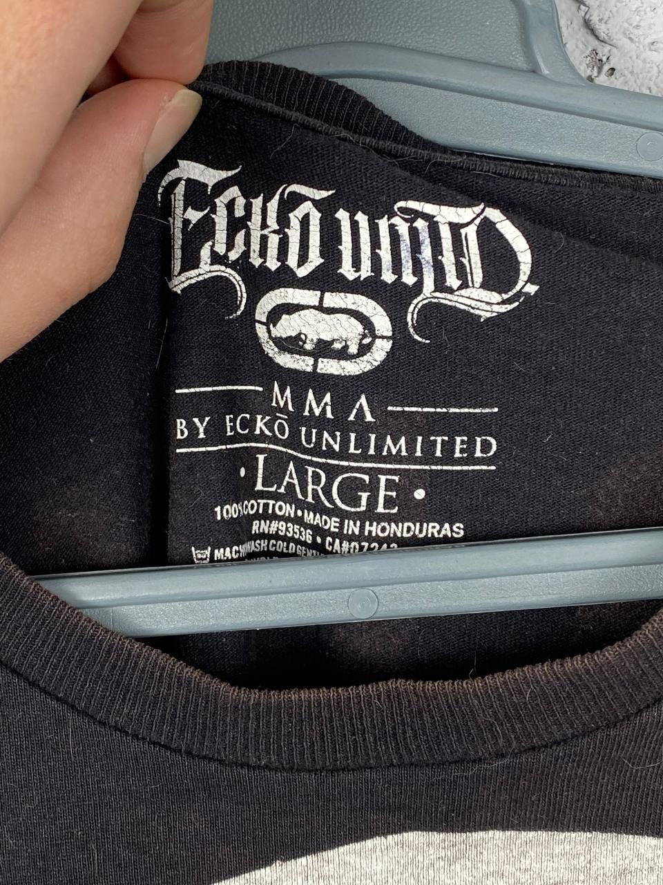 Ecko Unltd. × Vintage Rare Mma Ecko Unltd Y2K Affliction Style Tee Faded Size US L / EU 52-54 / 3 - 6 Thumbnail