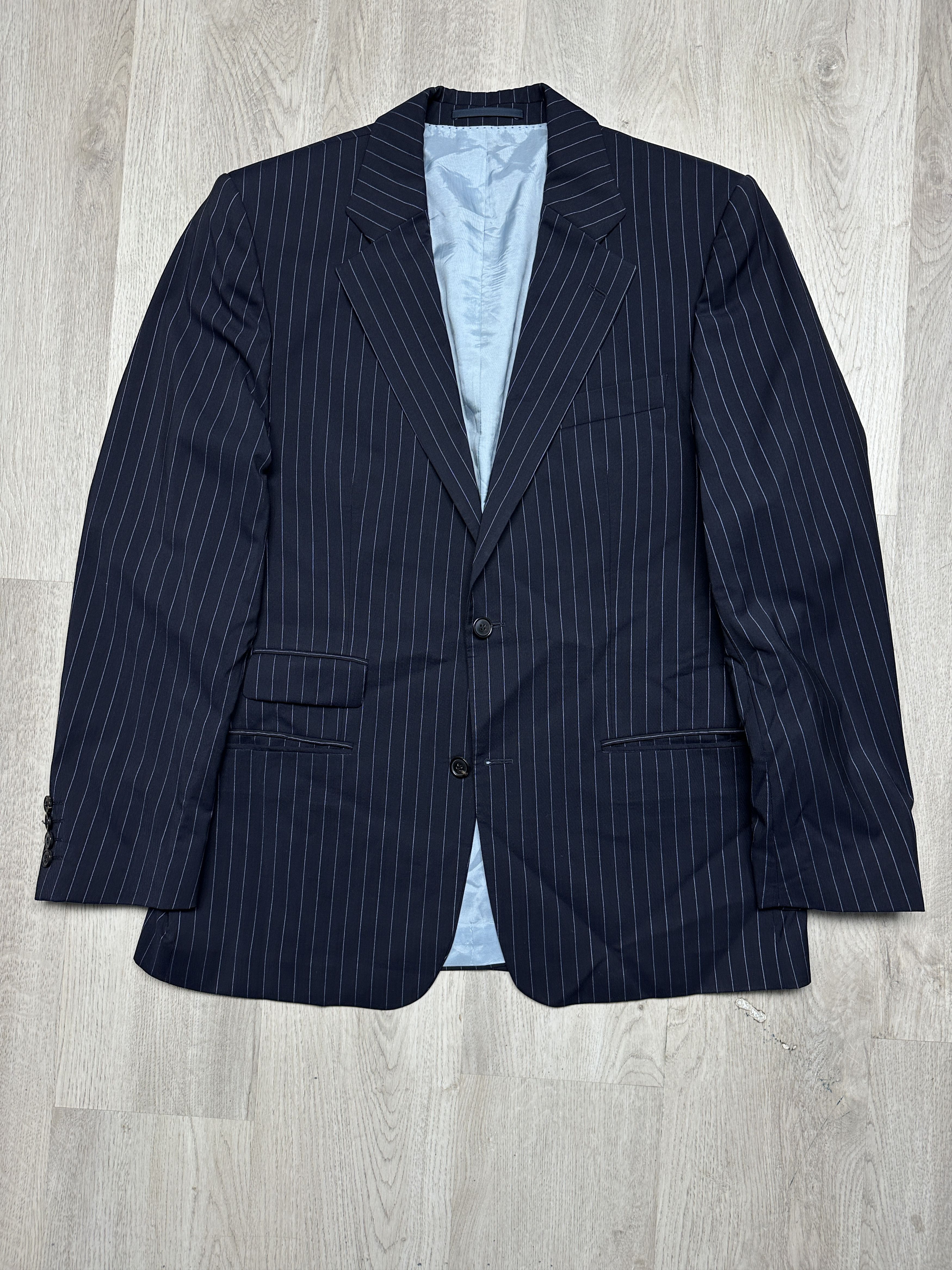 Hugo Boss Hugo Boss Vintage Mens Wool Suit 2 Buttons Blazer + Pants Size 40R - 2 Thumbnail