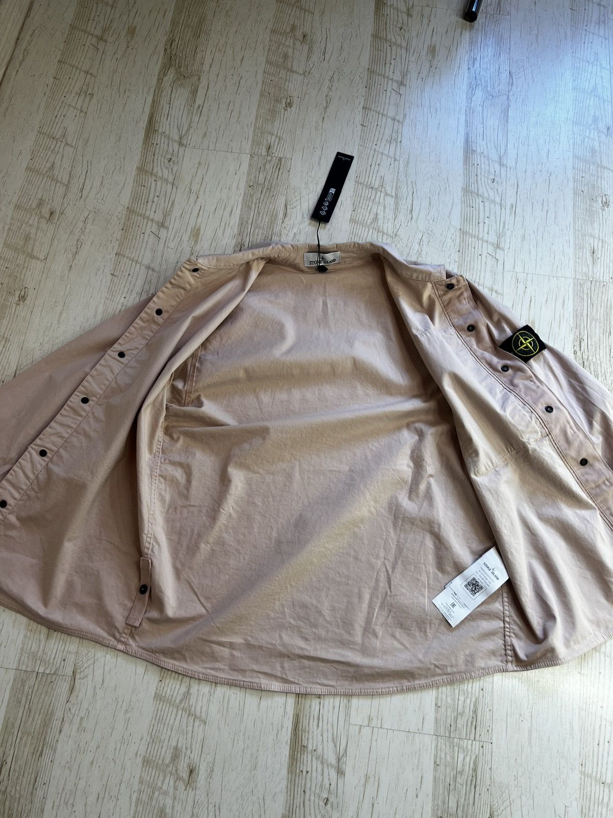 Stone Island Stone Island Overshirt Supima Cotton Pink M NWT Size US M / EU 48-50 / 2 - 10 Thumbnail