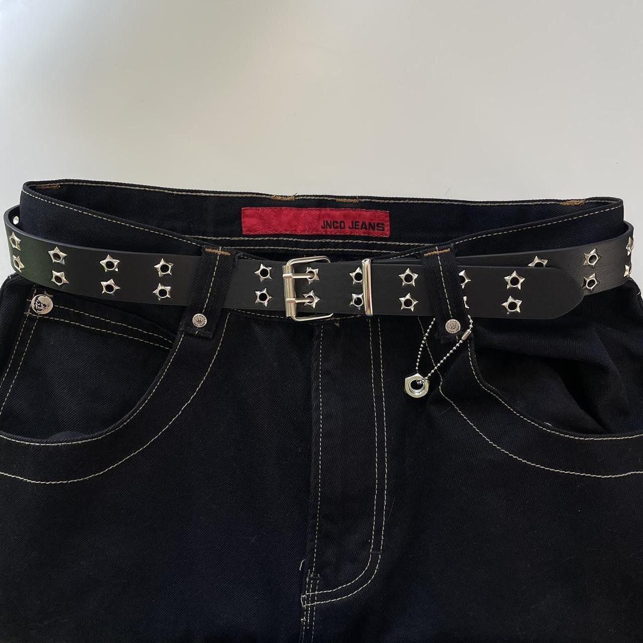 Cowboy Equipment × Vintage y2k 2000s star-studded grunge goth emo skater belt Size ONE SIZE - 6 Thumbnail