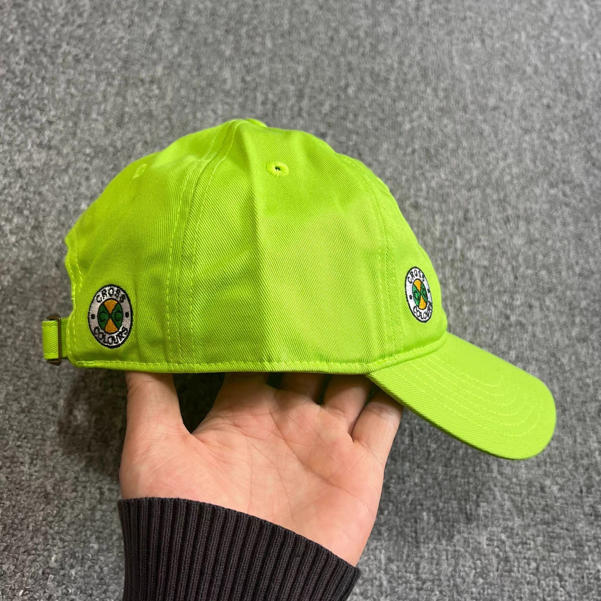 Cross Colours Cross Colours Embroidered Curved Brim Baseball Cap Q7 Size ONE SIZE - 6 Thumbnail