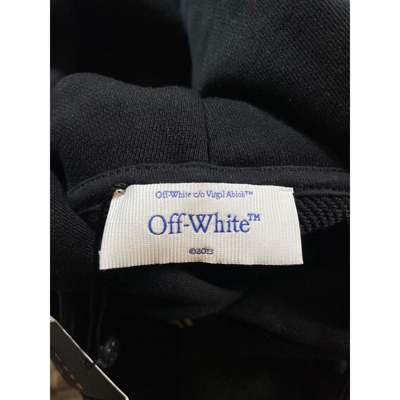 Off-White Off Cupid Paper Skate White & Black Hoodie Size US XS / EU 42 / 0 - 10 Thumbnail