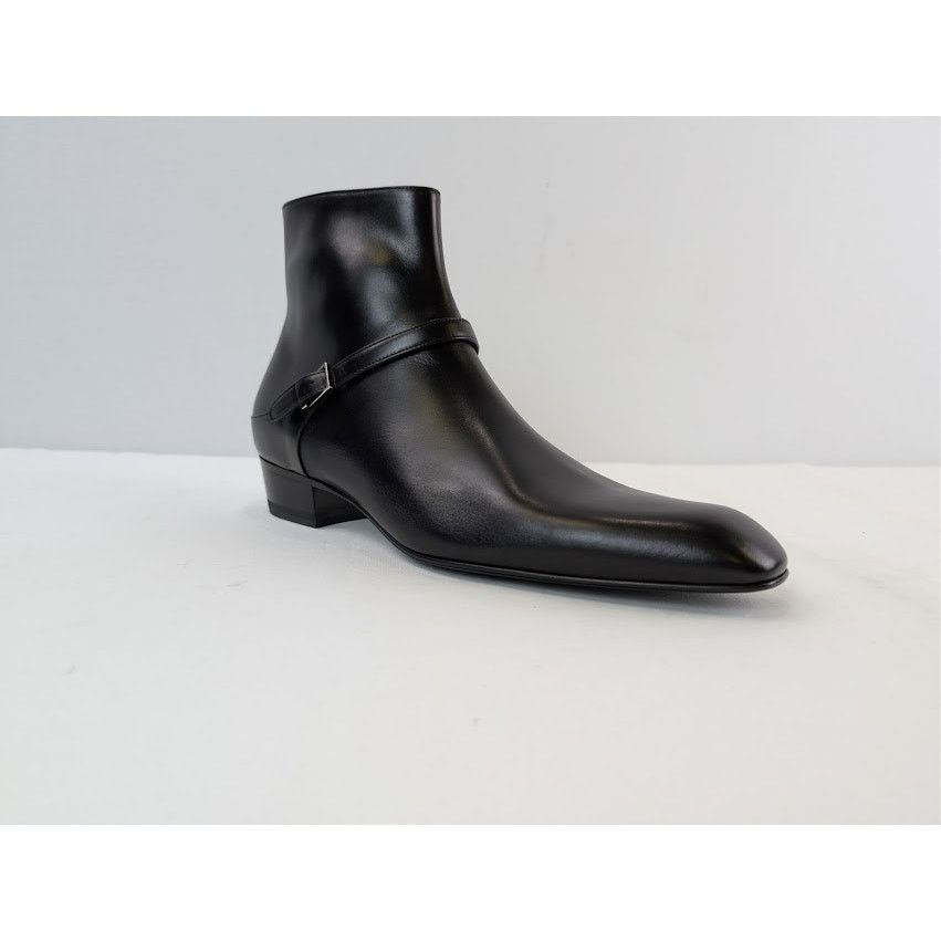 Saint Laurent Paris o1rshd1 Augustin 30 Zipped Boots in Nero Size US 8 / EU 41 - 2 Thumbnail
