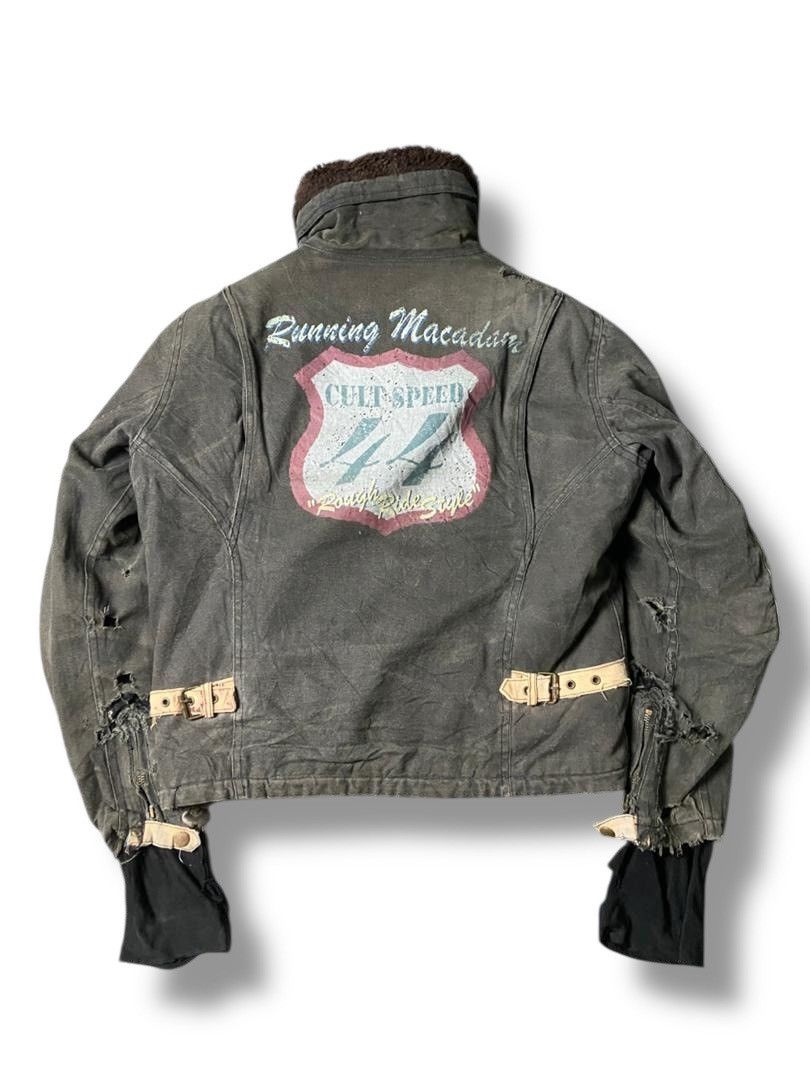 Japanese Brand Vintage CULT SPEED Motorcycle Jacket (134) Size US S / EU 44-46 / 1 - 3 Thumbnail